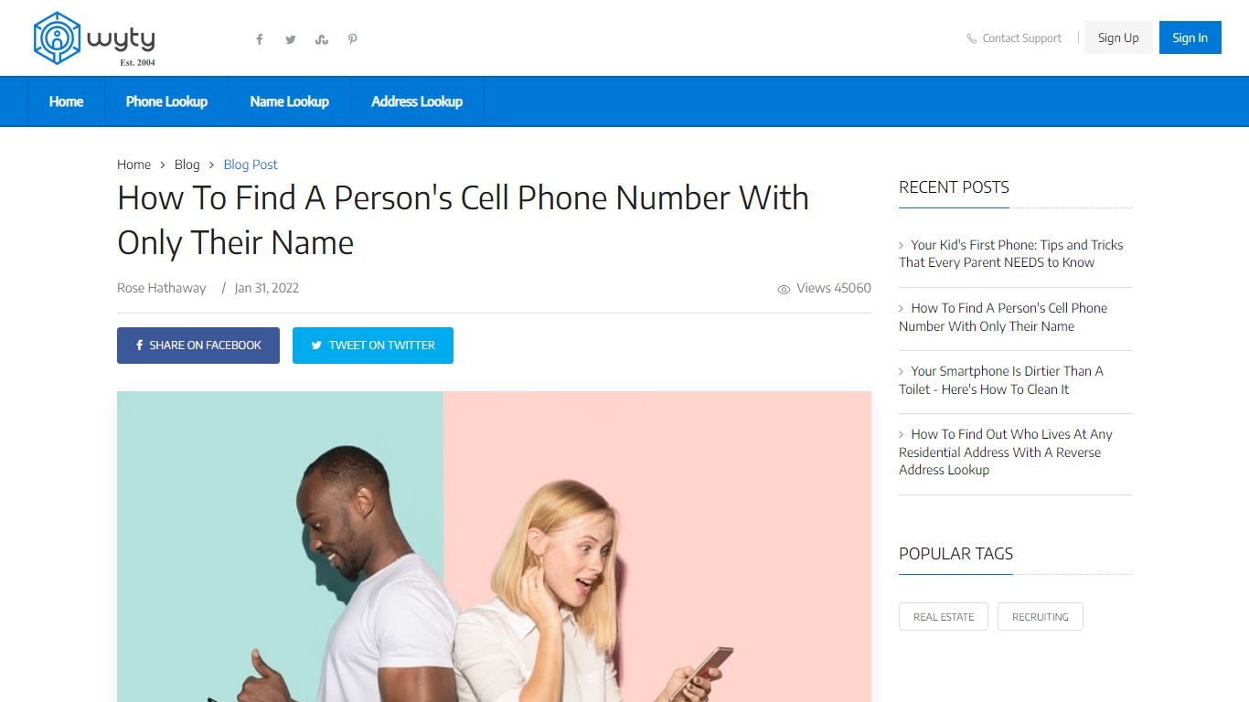 How To Find A Person's Cell Phone Number With Only Their Name